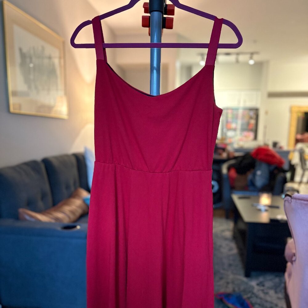 Cobalt District Red Midi Dress – Size L